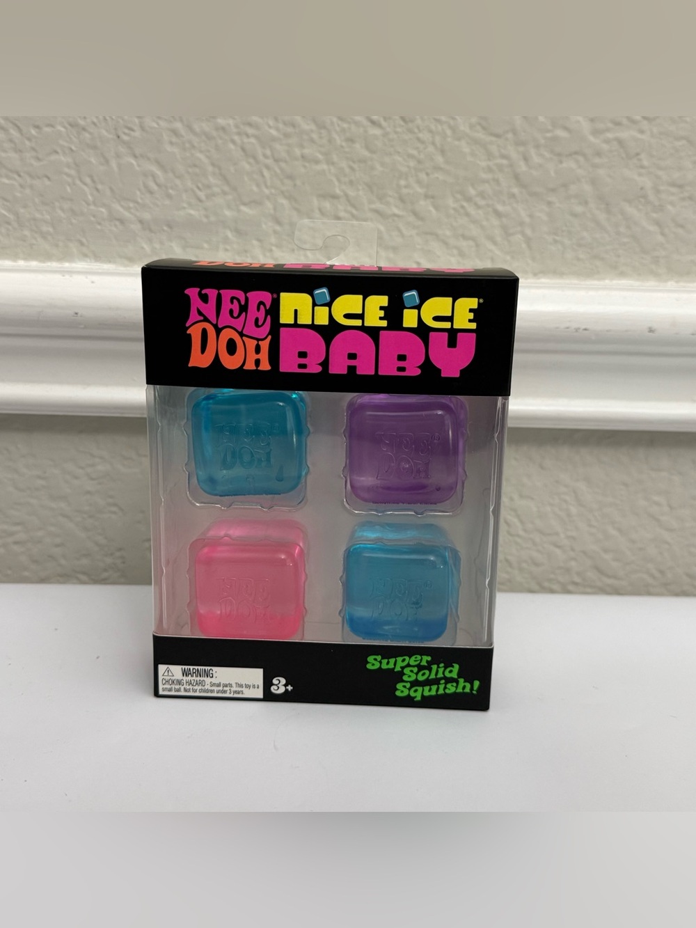 Needoh Nice Ice Squishy Ice Cubes